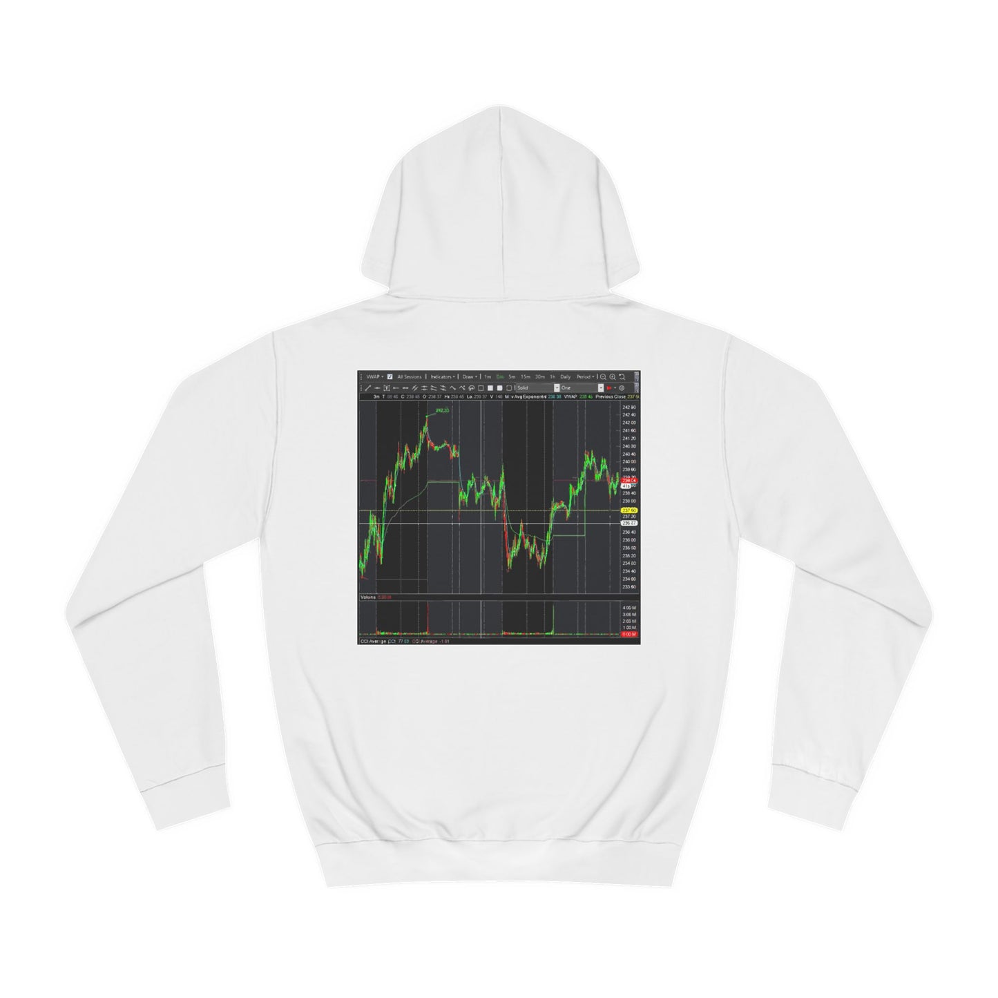 Get Yours Now -- Every stock market trader's dream going to the Moon (Hoodie - Cozy and Durable)