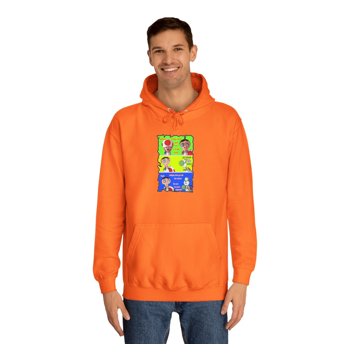 Get Yours Now -- Everyone's favorite childhood characters Toad & Yogi never seen before (Hoodie - Cozy and Durable)
