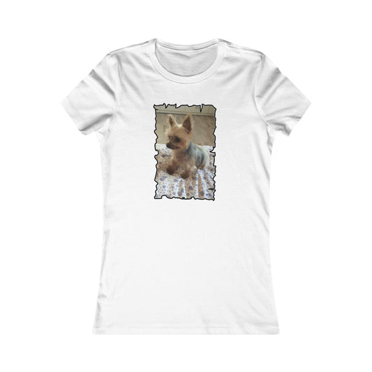 Corail the Yorkshire Toy little baby (Women - Premium Cotton Tee)