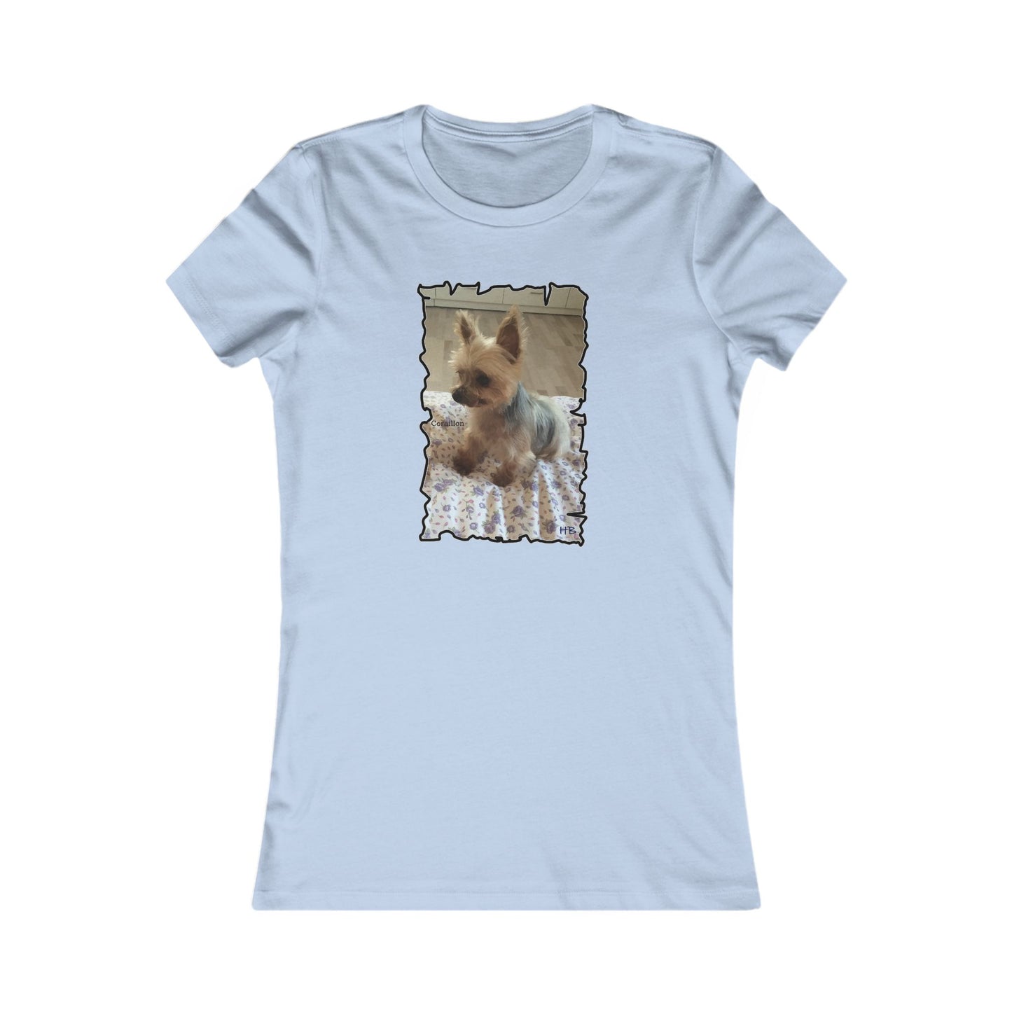 Corail the Yorkshire Toy little baby (Women - Premium Cotton Tee)