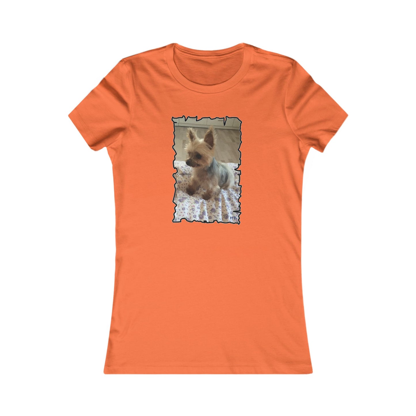 Corail the Yorkshire Toy little baby (Women - Premium Cotton Tee)
