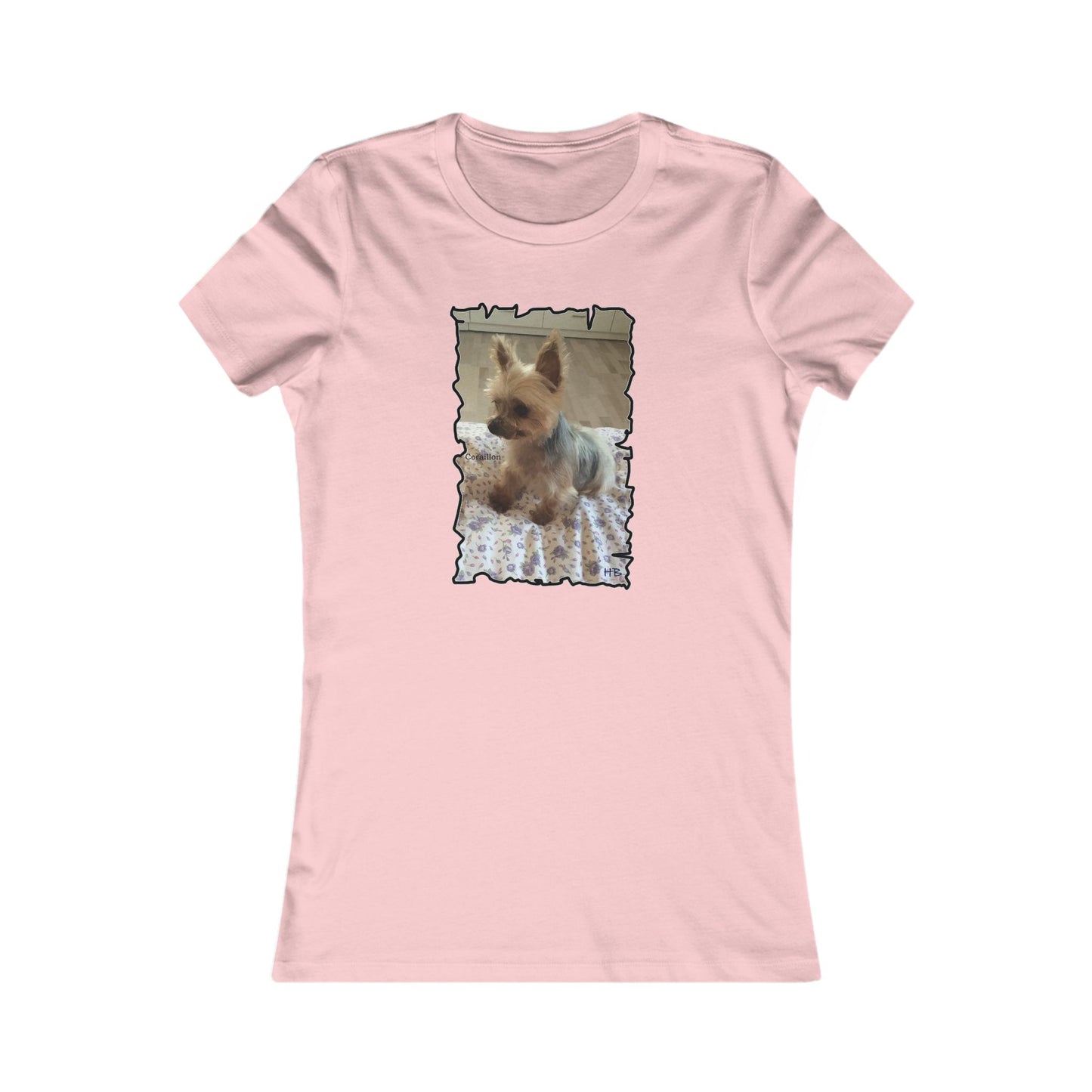Corail the Yorkshire Toy little baby (Women - Premium Cotton Tee)