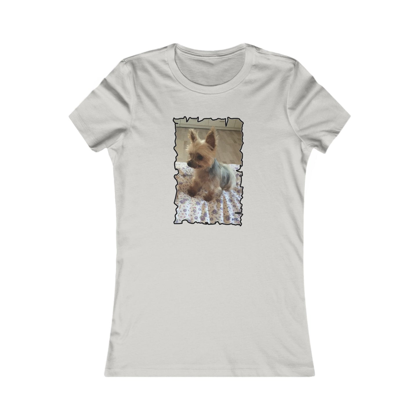 Corail the Yorkshire Toy little baby (Women - Premium Cotton Tee)