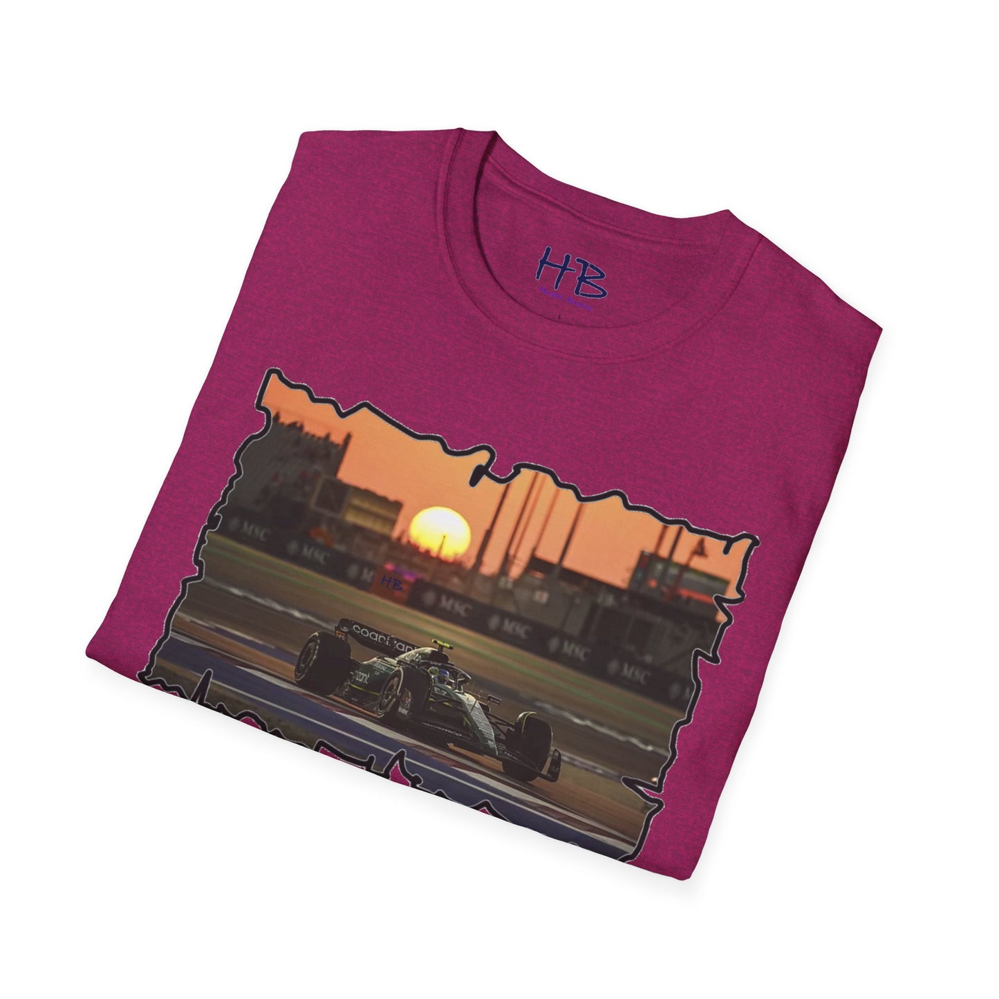 Formula 1 Marvel using Speed & Serenity; Finesse Sunset Symphony