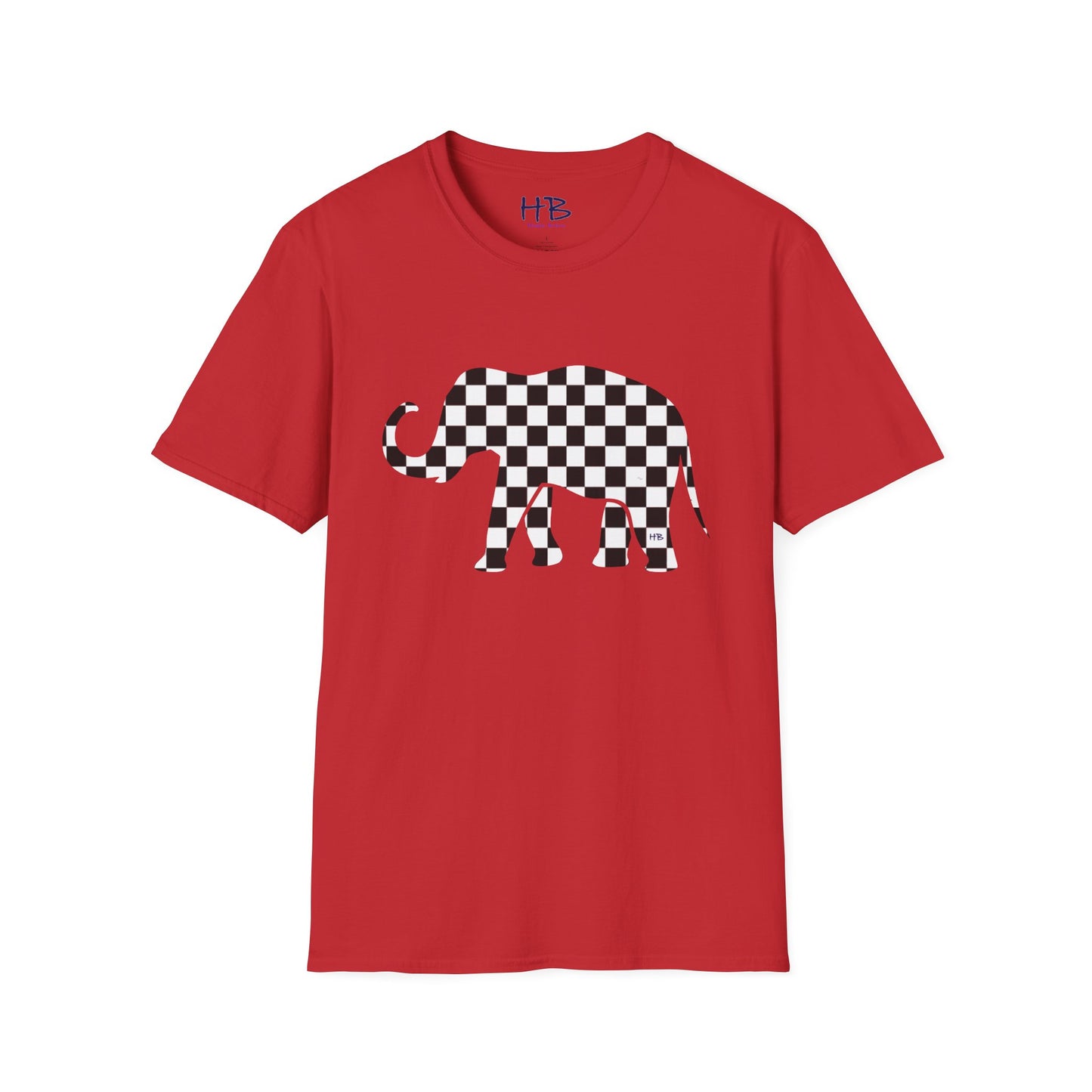 Sophistication Redefined: Unleash Your Style with the Elephant-Inspired Checkered one