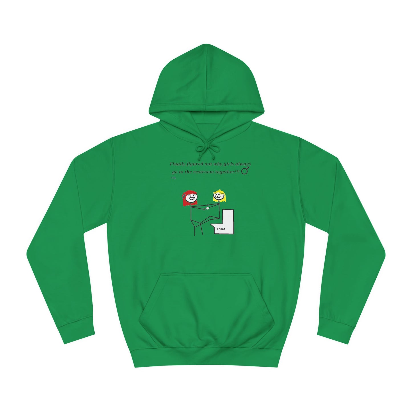 Get Yours Now -- Humorous Restroom Companions Revelations (Hoodie - Cozy and Durable)