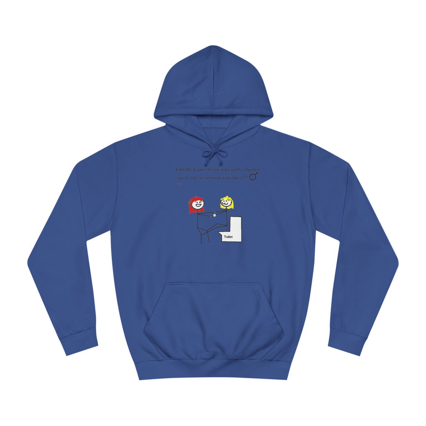 Get Yours Now -- Humorous Restroom Companions Revelations (Hoodie - Cozy and Durable)