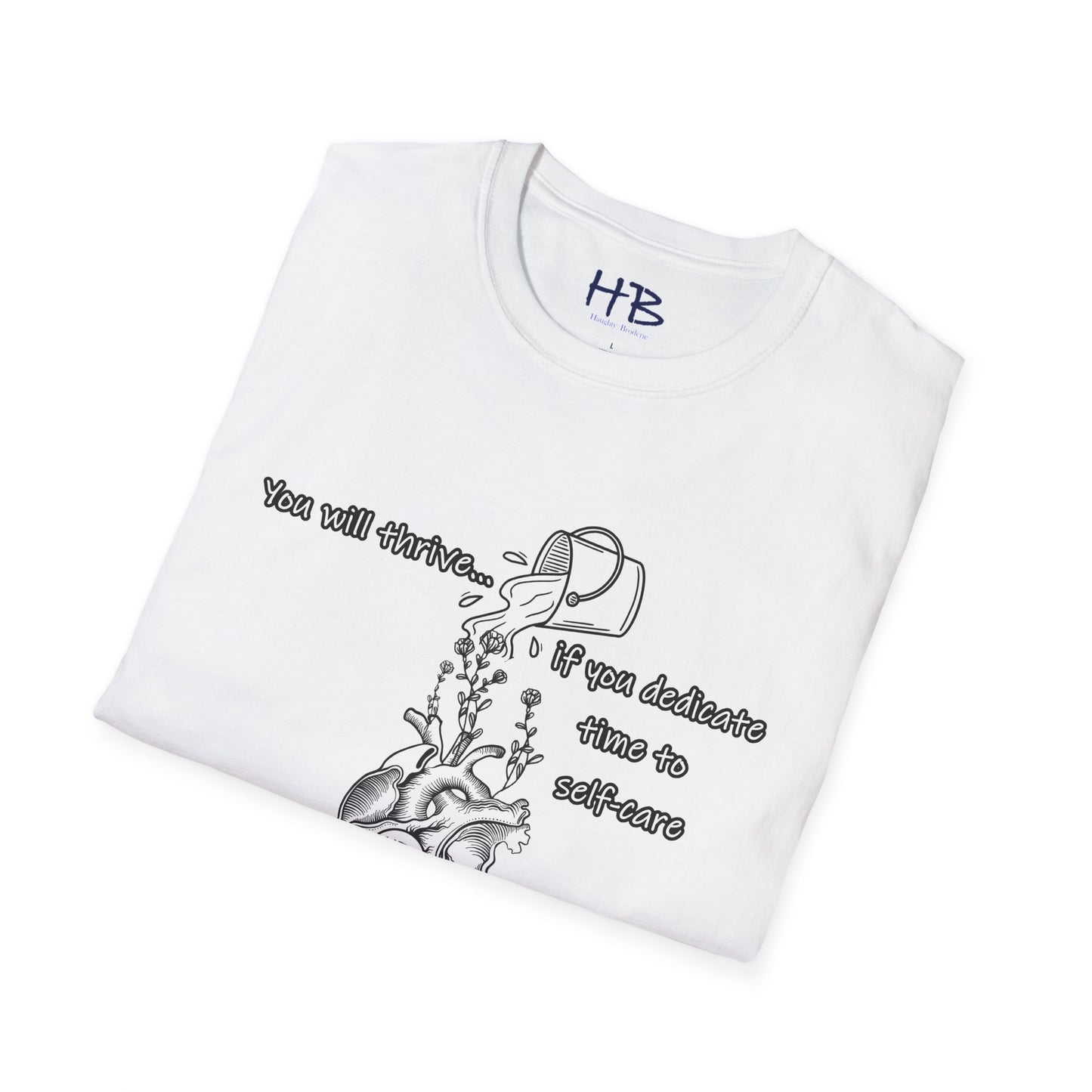 Blossoming Heart Nurturing You; Floral Revival Self-Care Cultivating Wellness