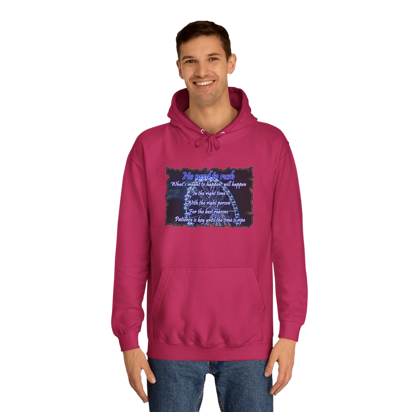 Get Yours Now -- No need to rush (Hoodie - Cozy and Durable)