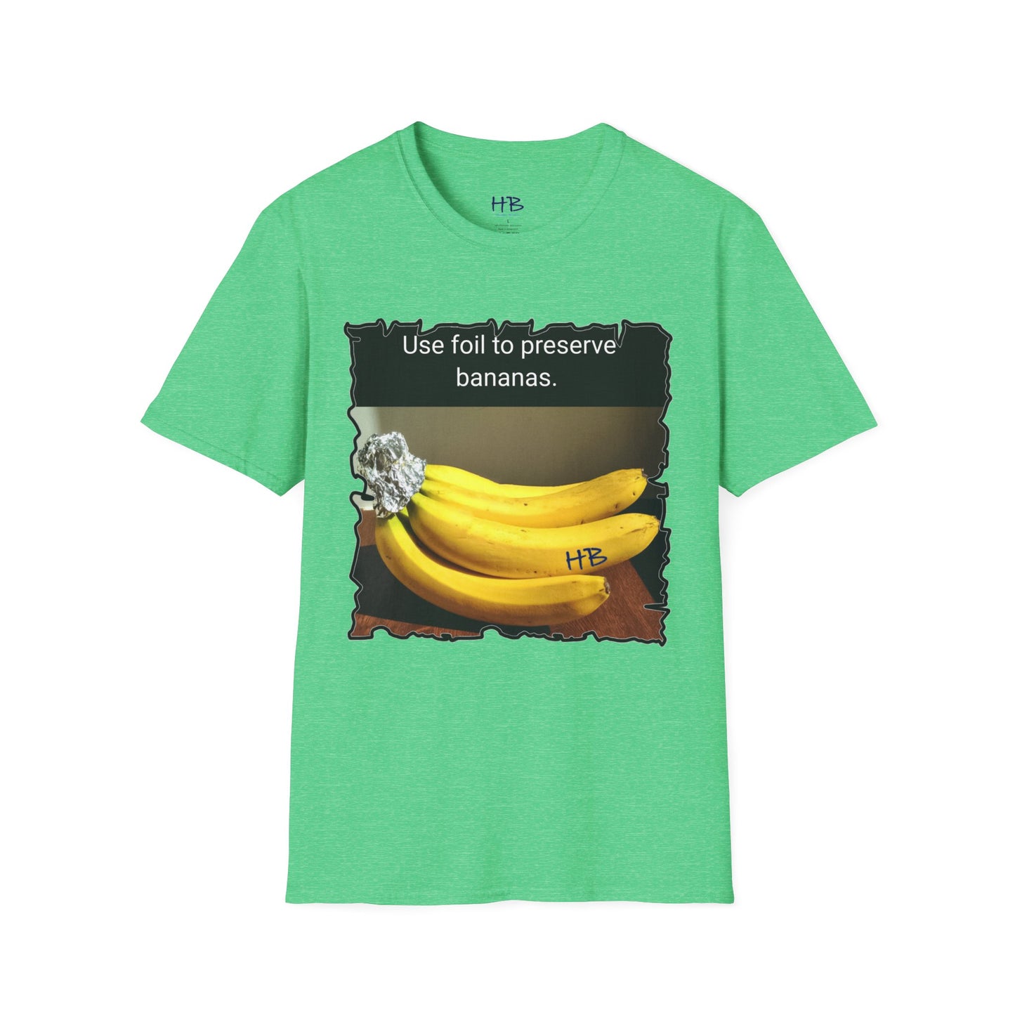 Use foil to preserve a banana