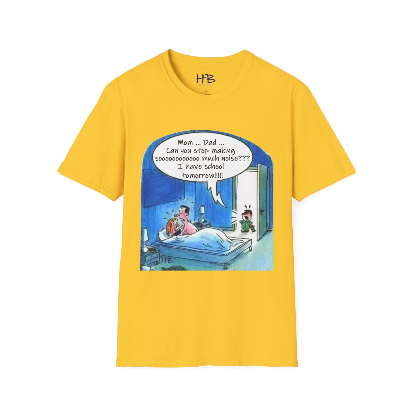 The Hilarious Comical Parental Distraction Bedroom Intrusion;  The Bedroom Intruder's Smiles and Chuckles