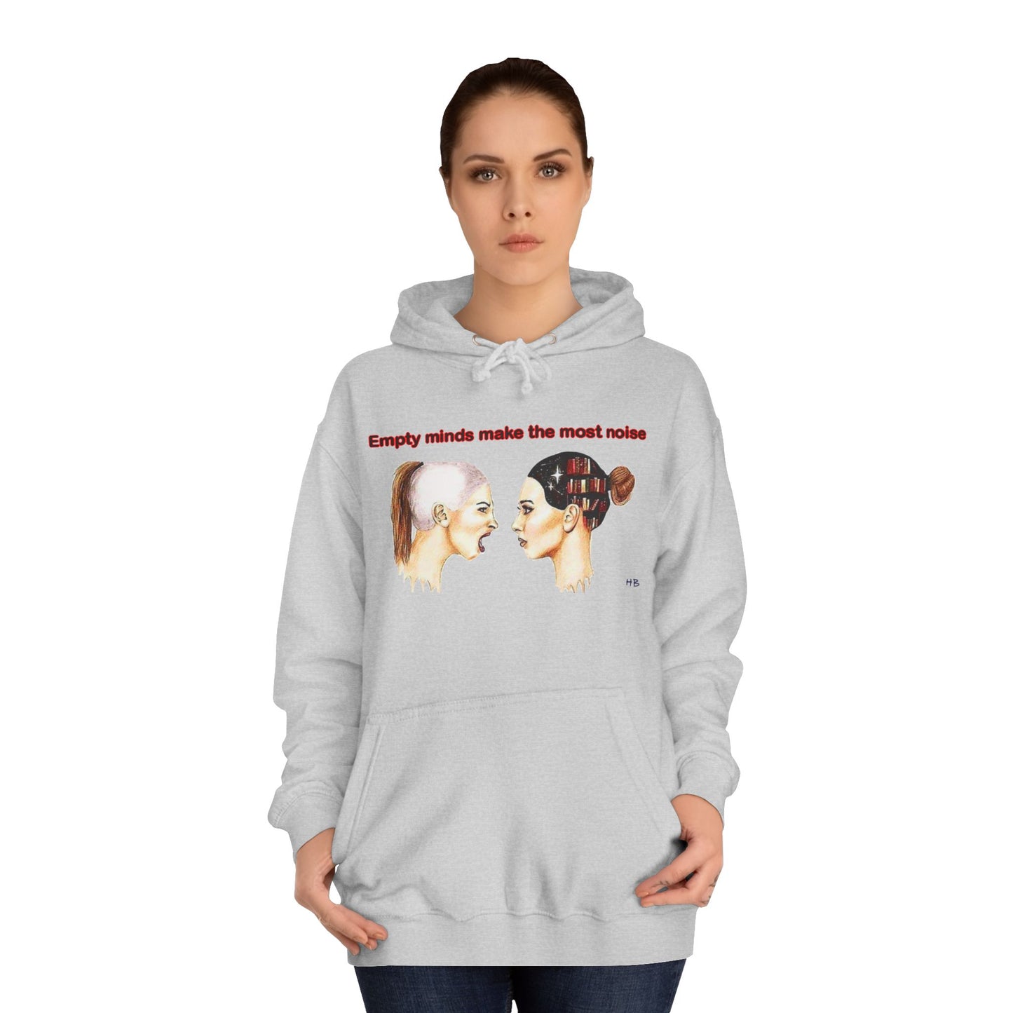 Get Yours Now -- Noiseless Nobility to Educate with The Power of Quiet Intellect (Hoodie - Cozy and Durable)