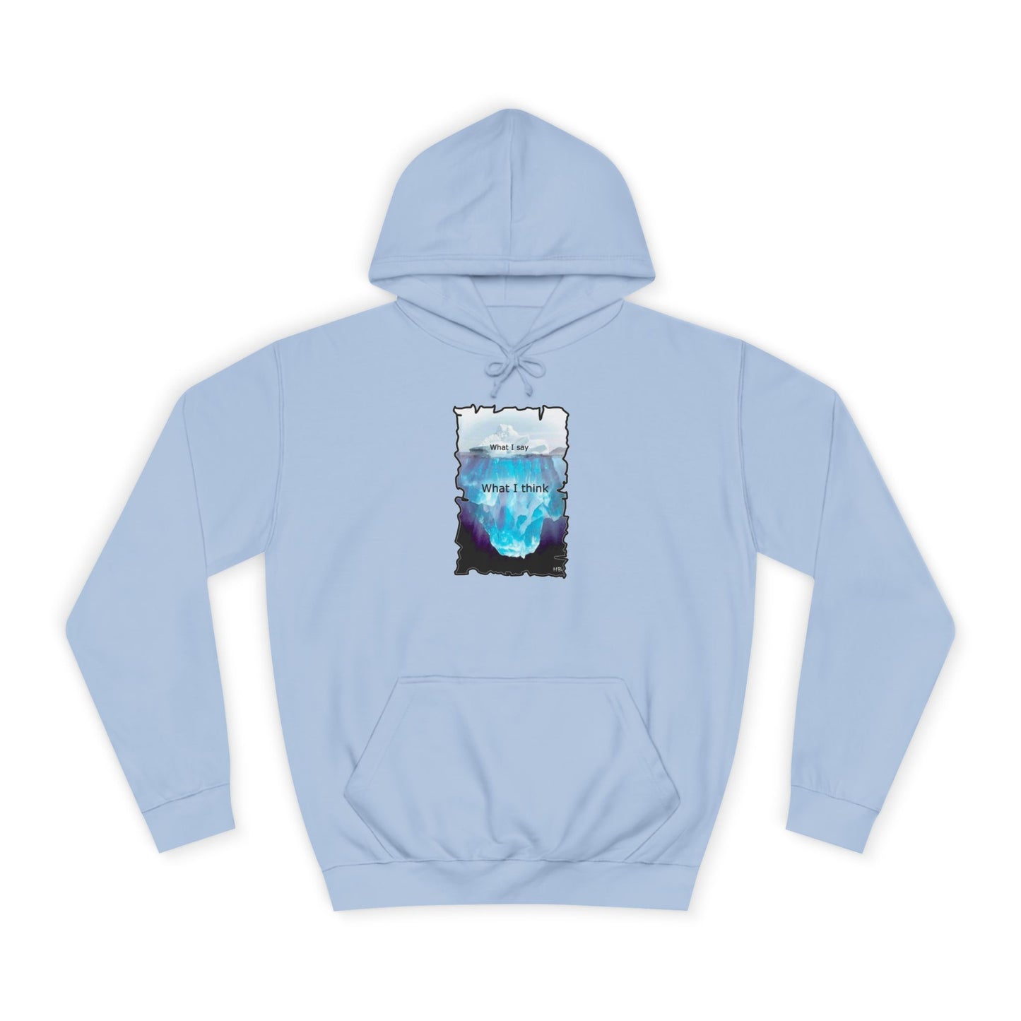 Below the Surface Veiled Verbalization (Hoodie - Cozy and Durable)