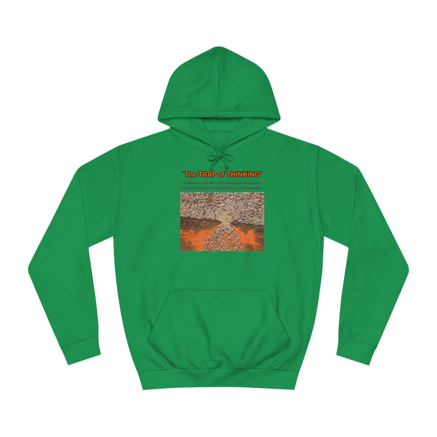 Thought-Provoking Independent Thinker (Hoodie - Cozy and Durable)