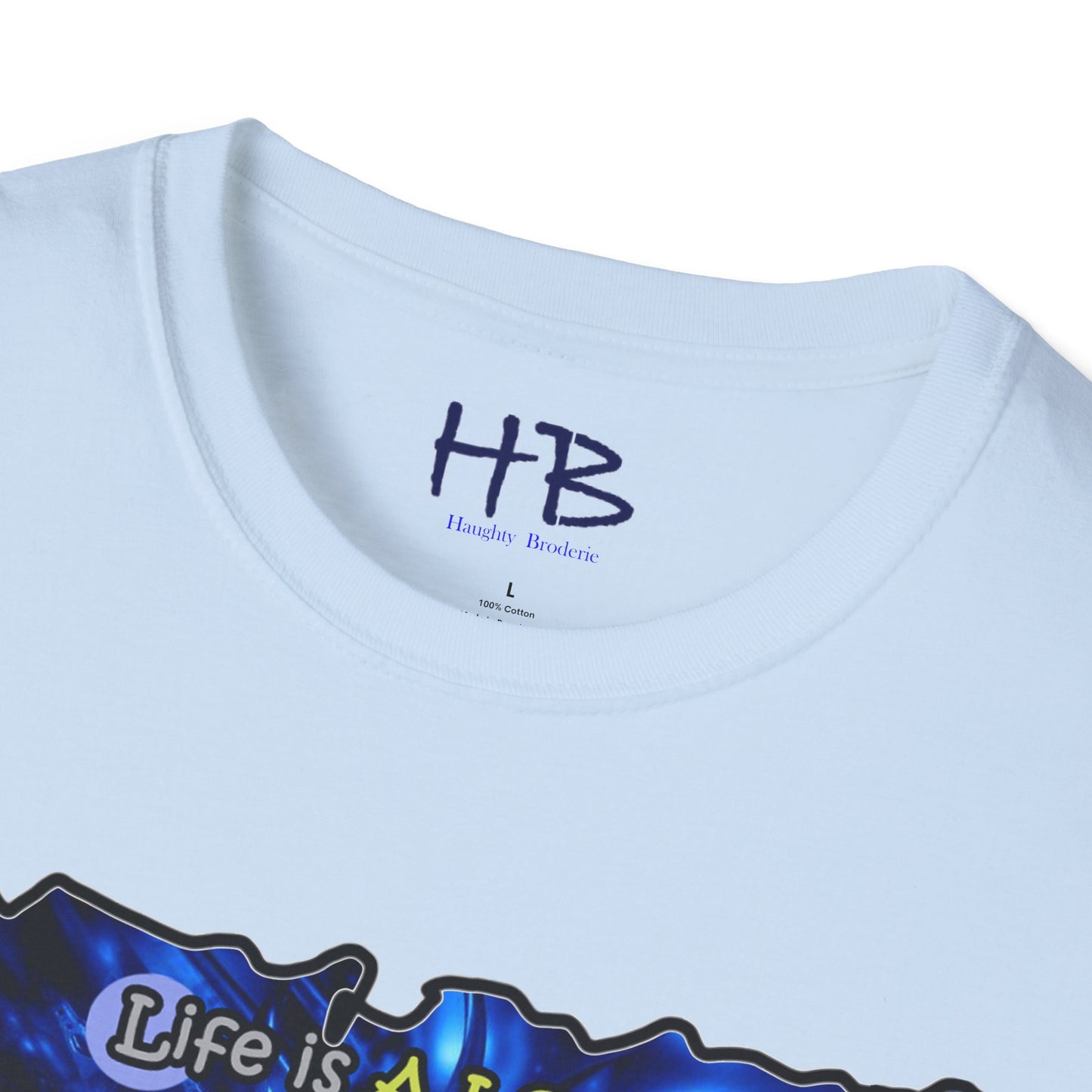 Embrace the Strange: The Marvelous Blue Life Tee Shirt