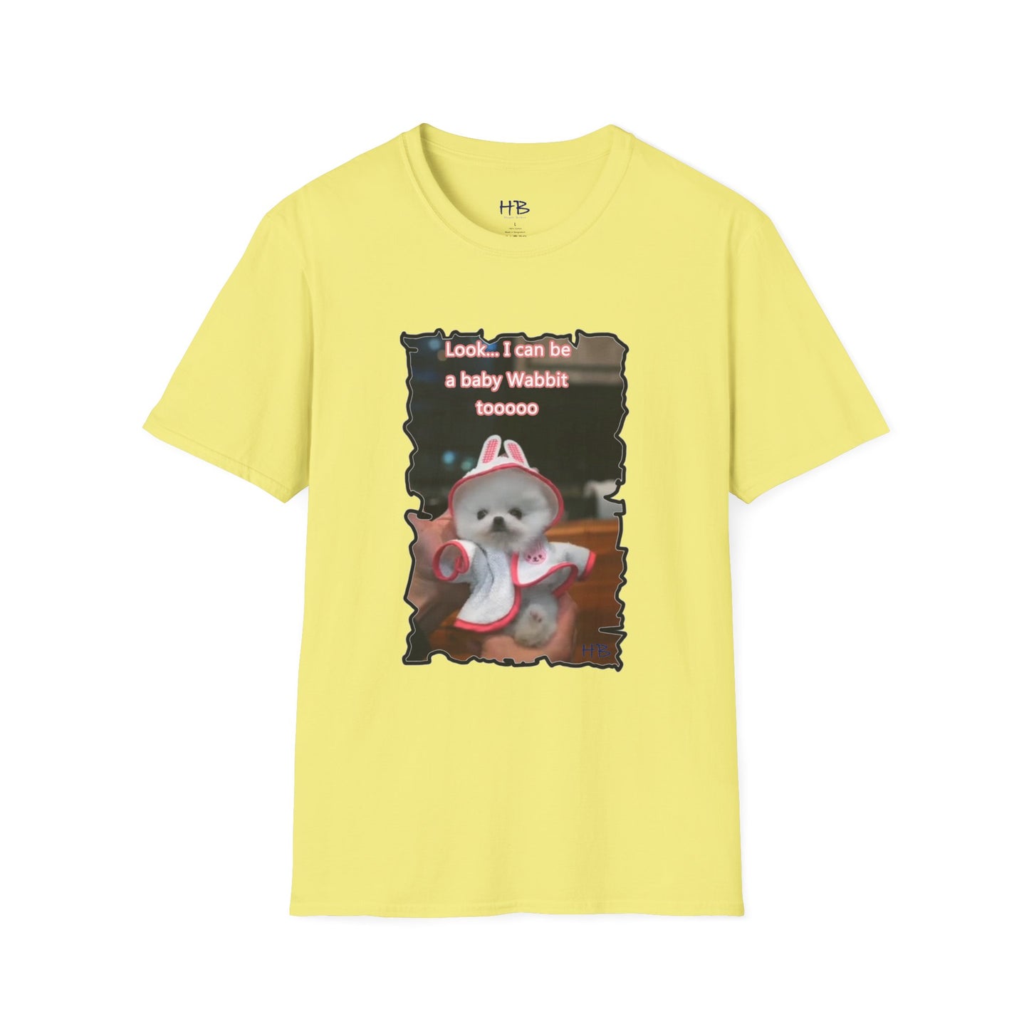 Bichon Maltese puppy dressed in a cute rabbit costume