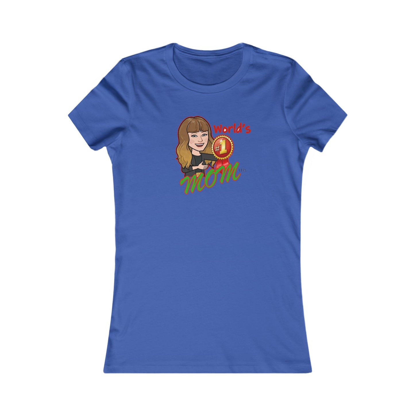 World's number #1 Mom (Women - Premium Cotton Tee)