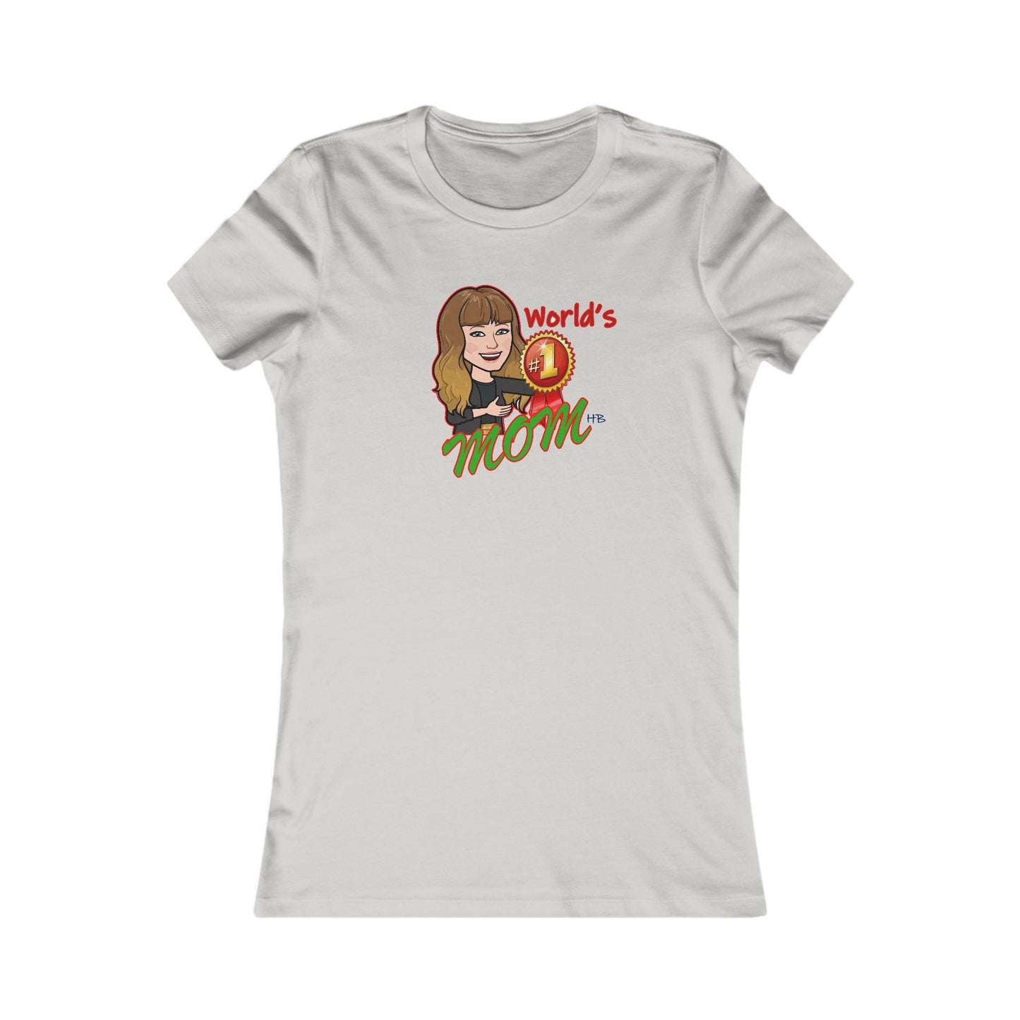 World's number #1 Mom (Women - Premium Cotton Tee)