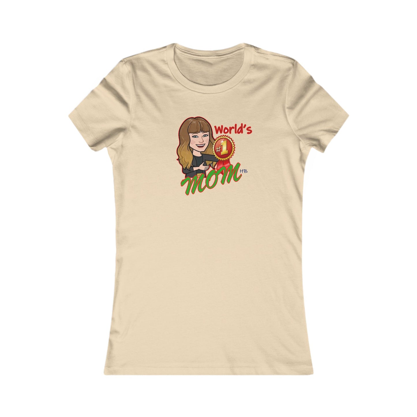 World's number #1 Mom (Women - Premium Cotton Tee)