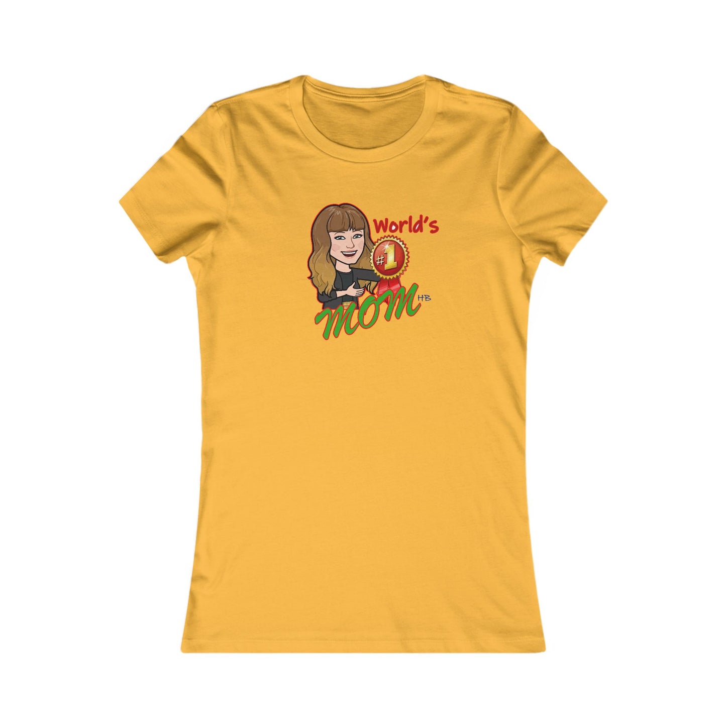 World's number #1 Mom (Women - Premium Cotton Tee)