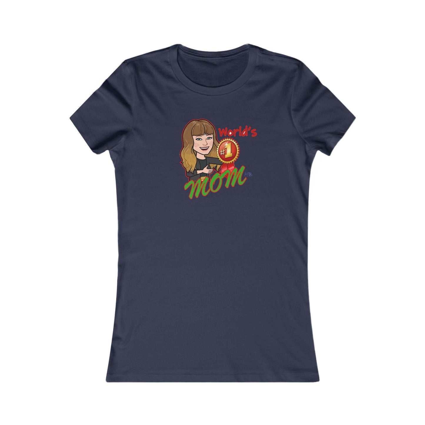 World's number #1 Mom (Women - Premium Cotton Tee)