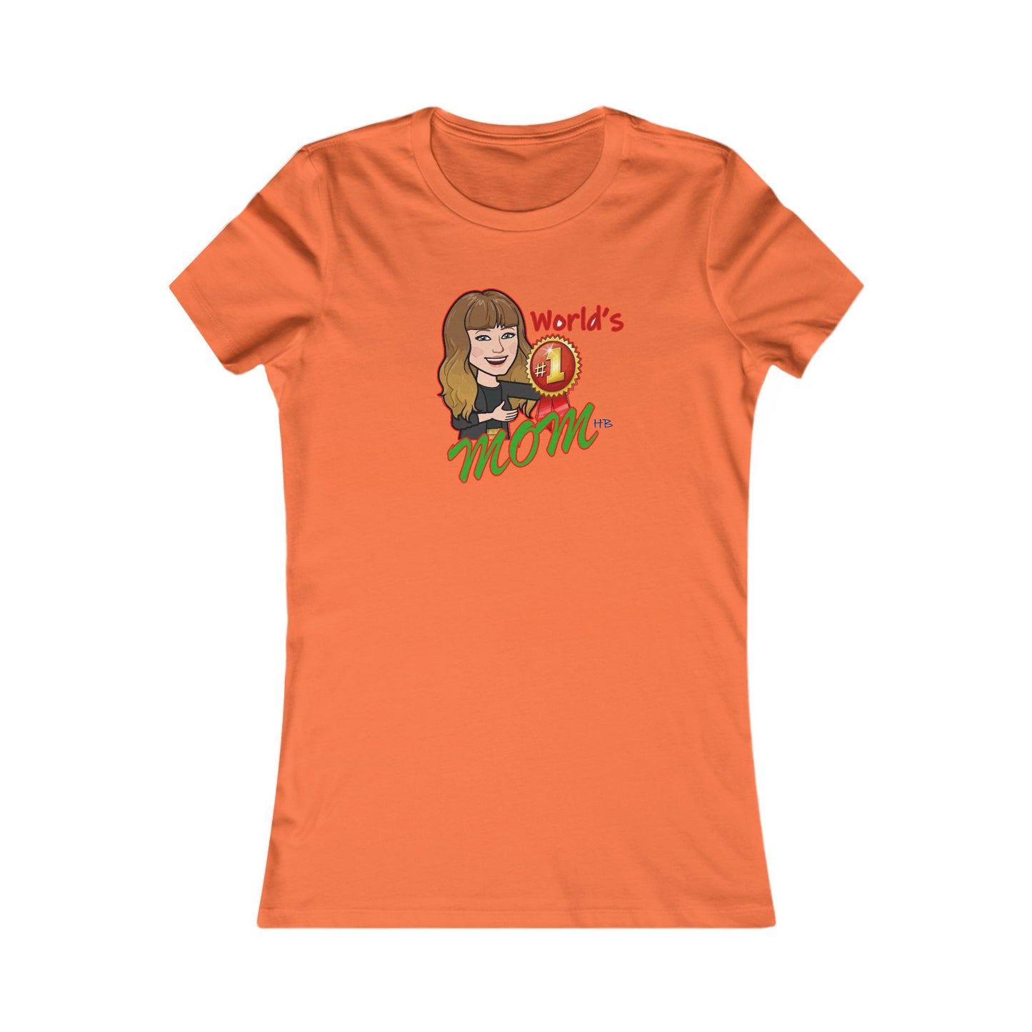 World's number #1 Mom (Women - Premium Cotton Tee)