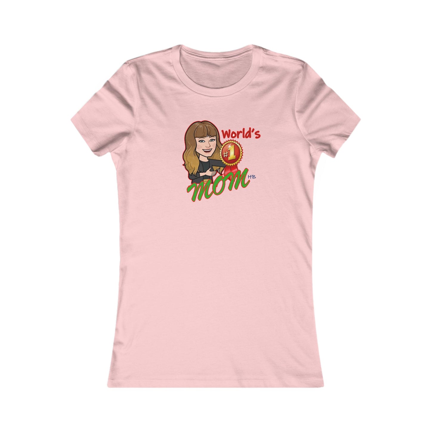 World's number #1 Mom (Women - Premium Cotton Tee)