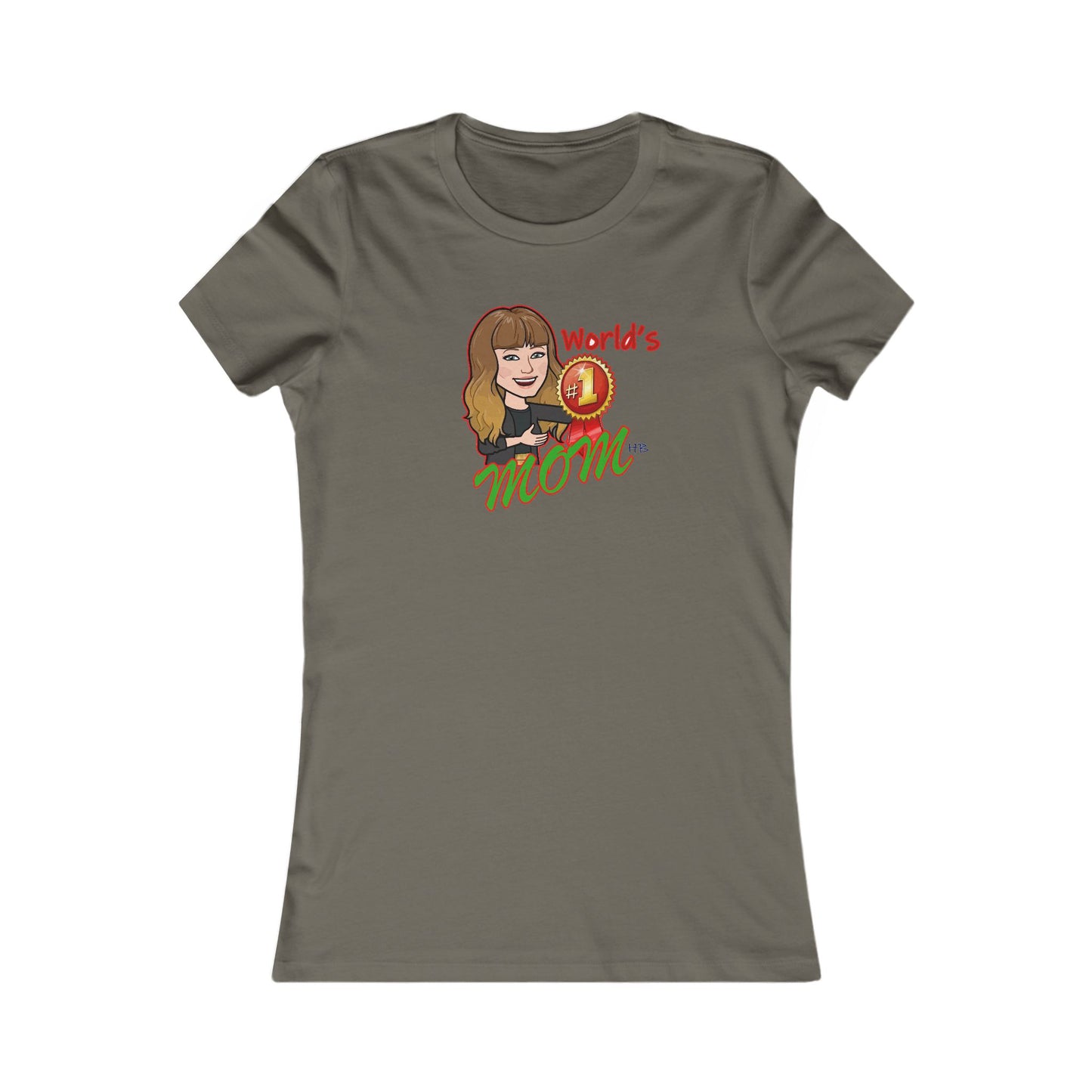 World's number #1 Mom (Women - Premium Cotton Tee)