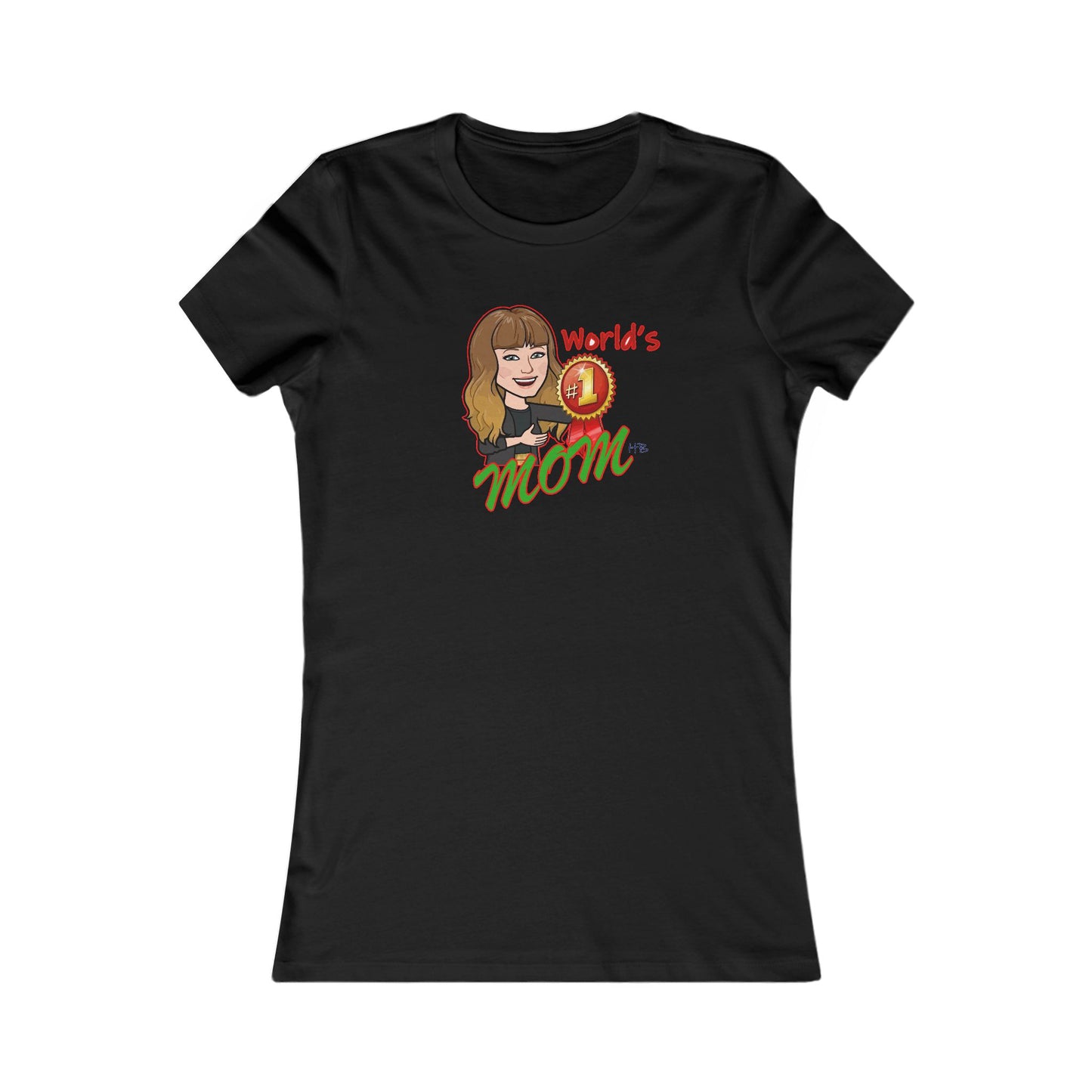 World's number #1 Mom (Women - Premium Cotton Tee)