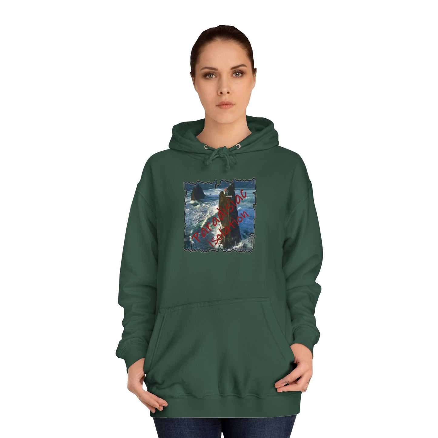 Serene Paradisiac Isolation (Hoodie - Cozy and Durable)
