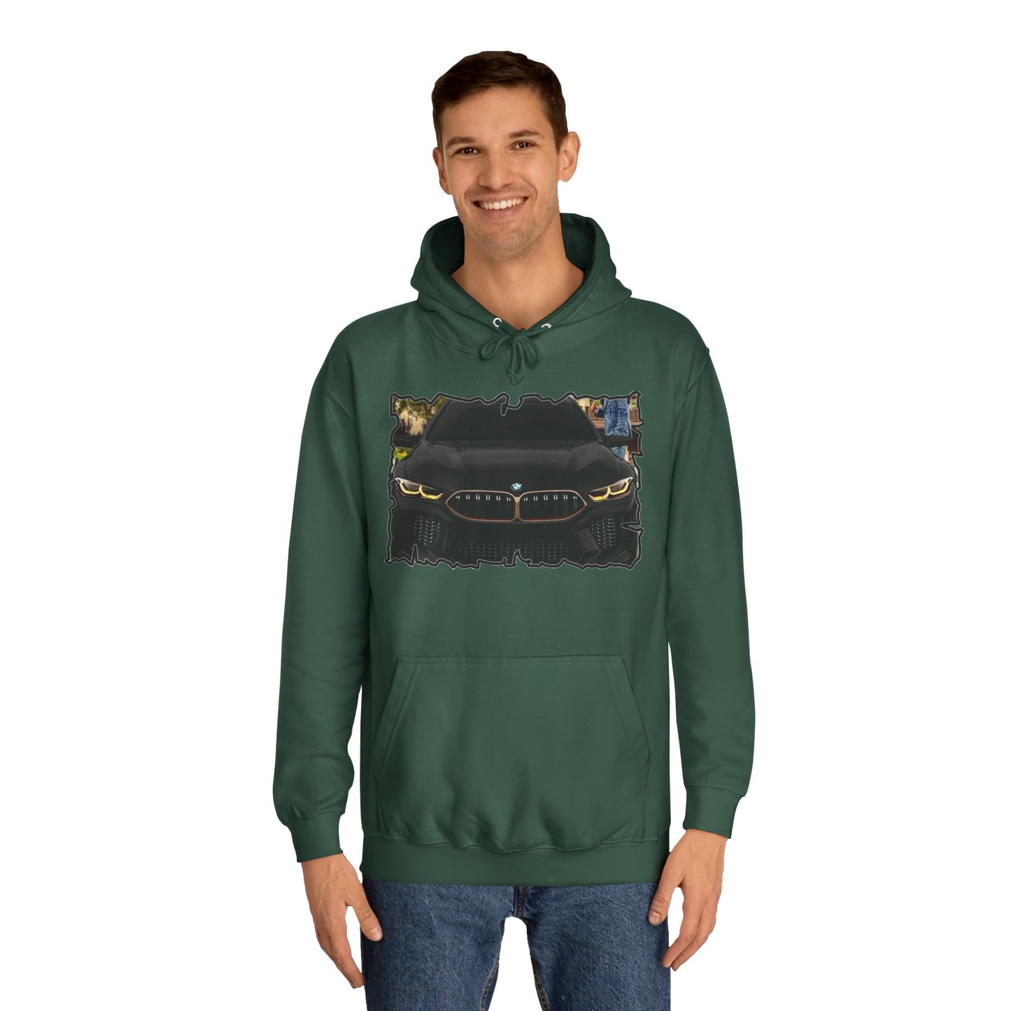 Get Yours Now -- Exquisite BMW M8 Gran Coupe (Hoodie - Cozy and Durable)