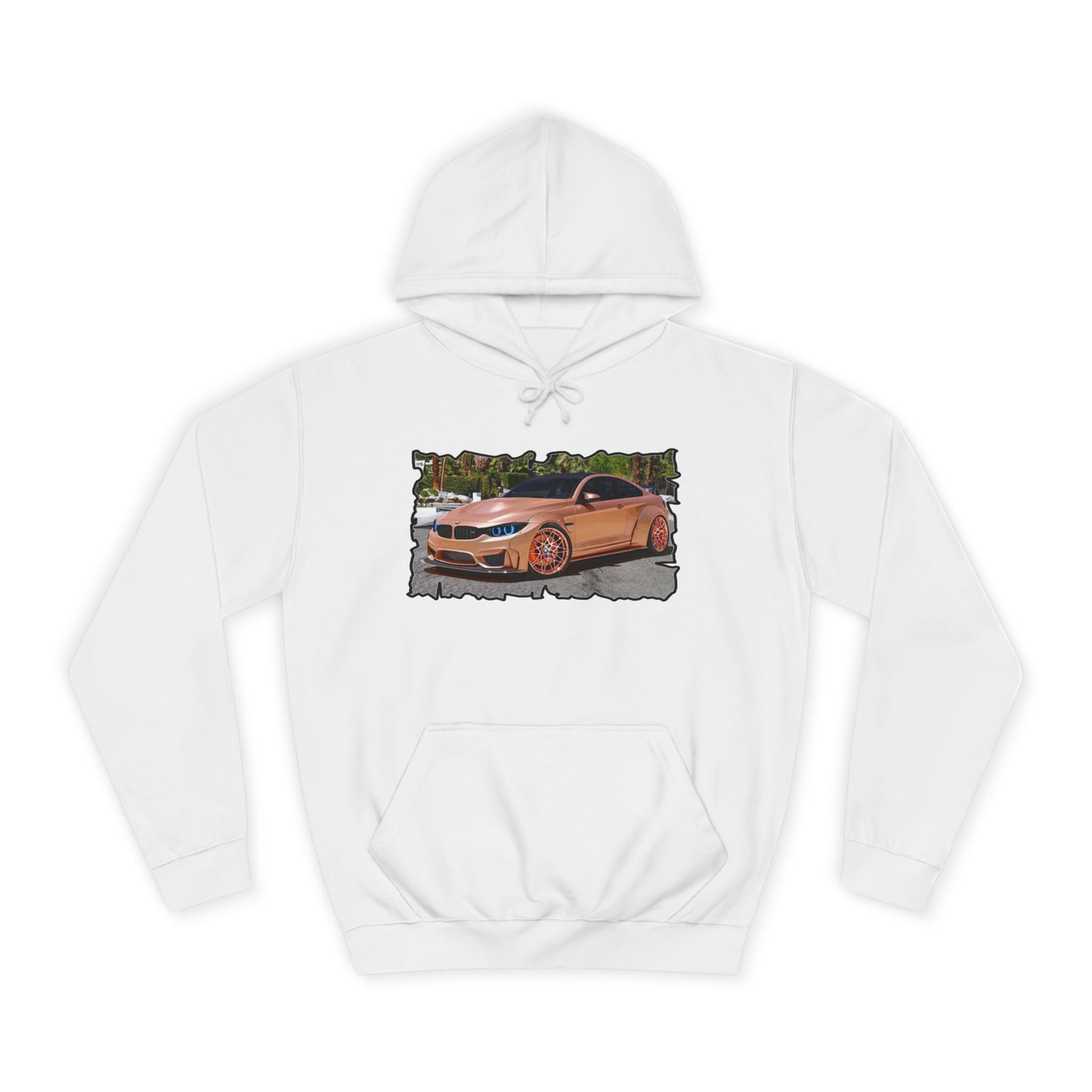 Get Yours Now -- Customized pink BMW M3 (Hoodie - Cozy and Durable)