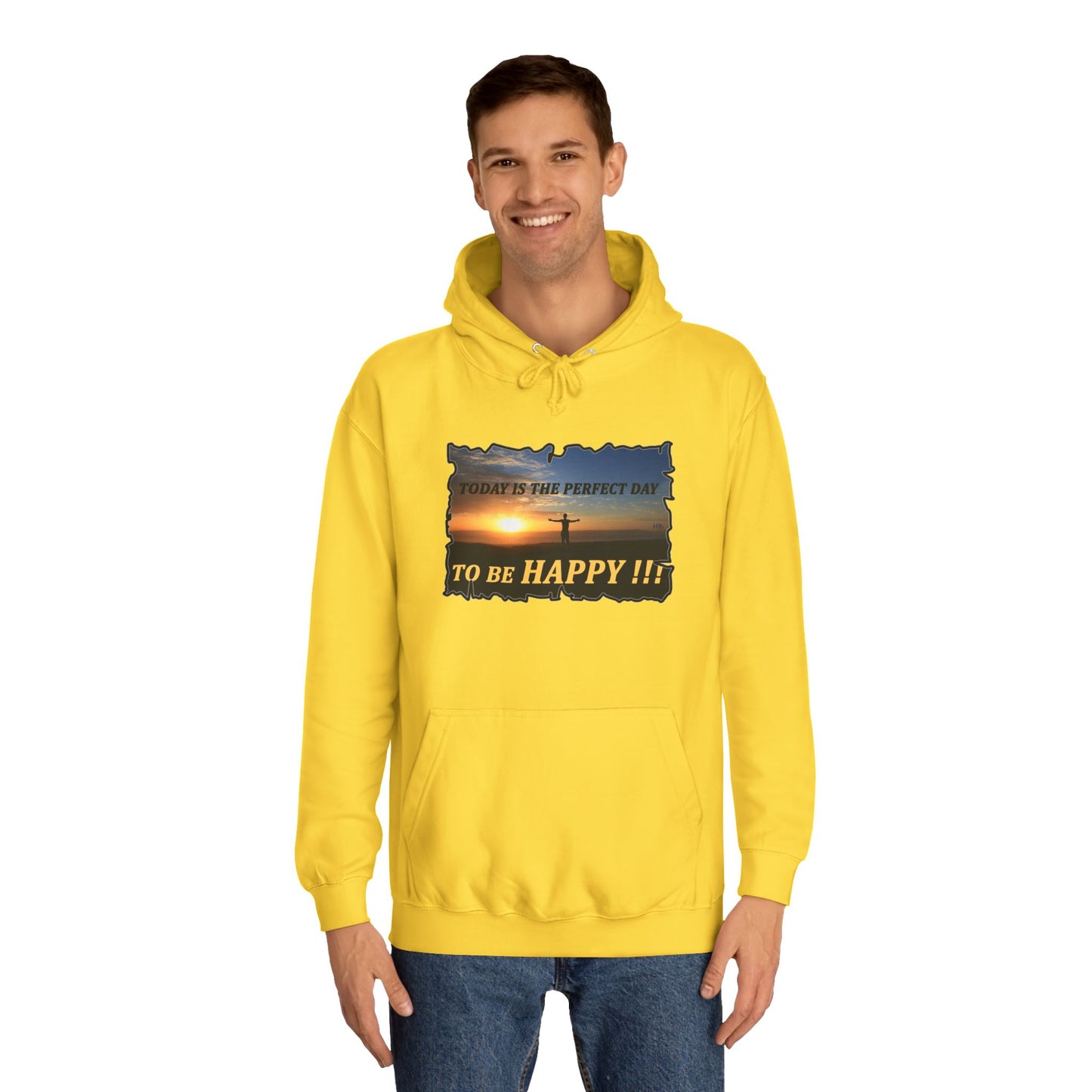 Get Yours Now -- Joyful Sunrise for New Day Optimism (Hoodie - Cozy and Durable)