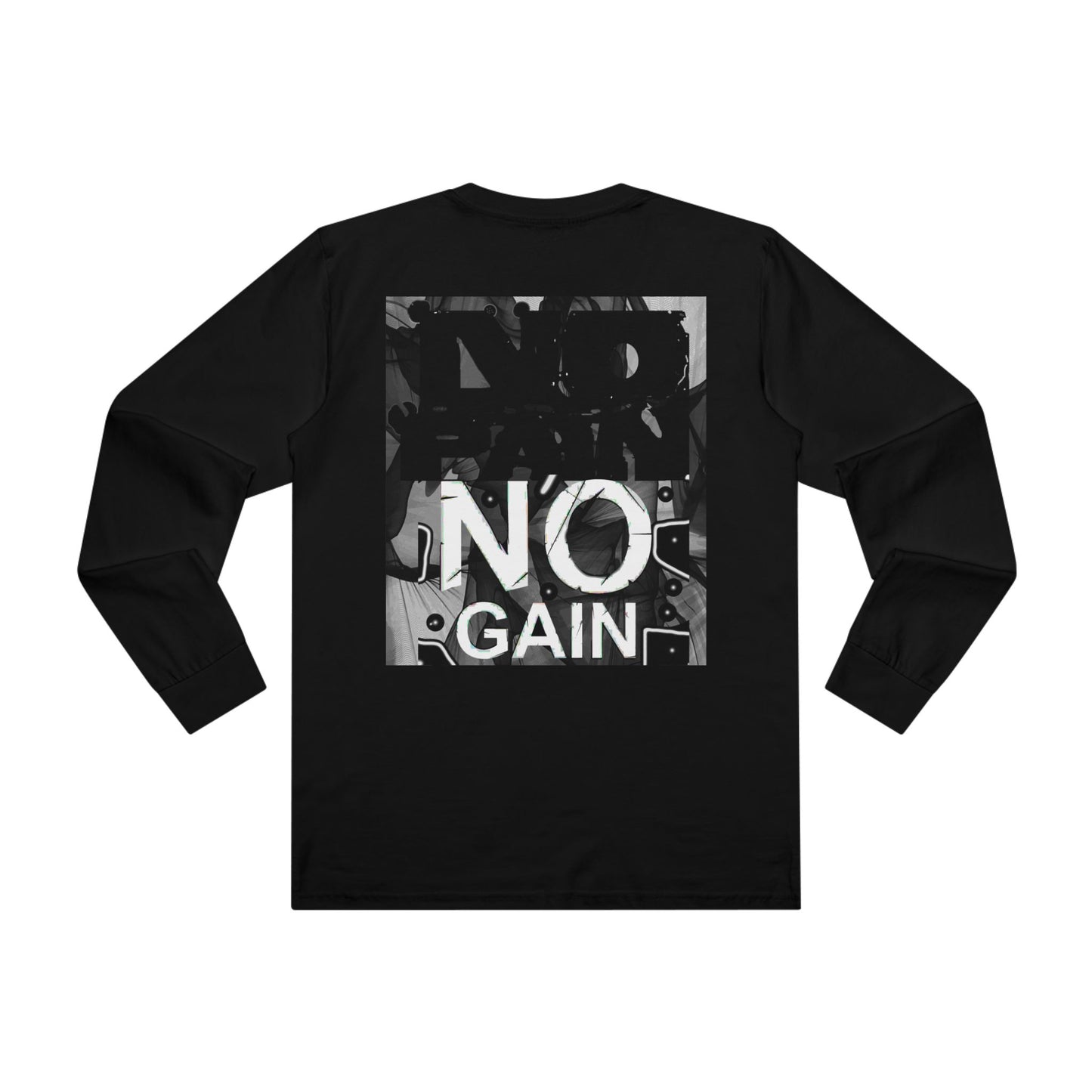 Triumph Trail Journey to Success with No Pain, No Gain (Men's Base Longsleeve Tee - All-Season Wear)