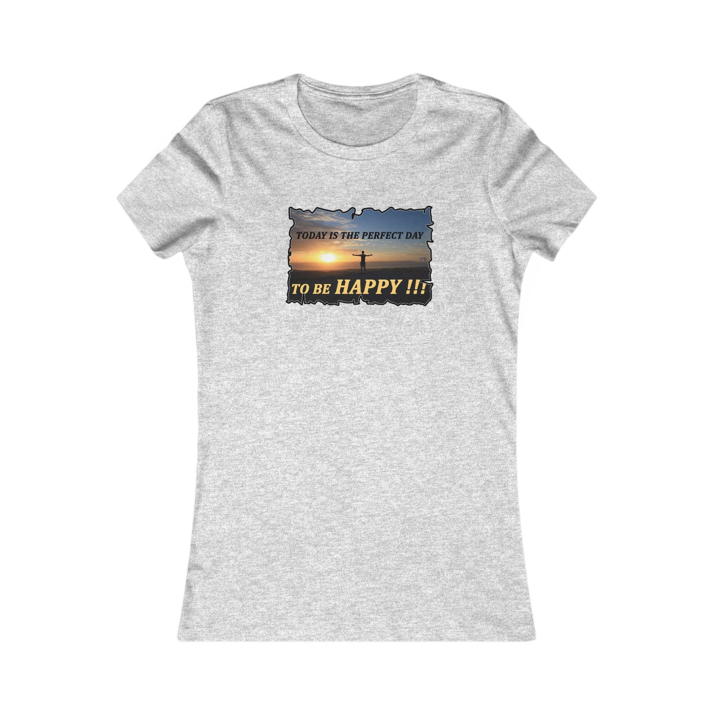 Joyful Sunrise for New Day Optimism (Women - Premium Cotton Tee)