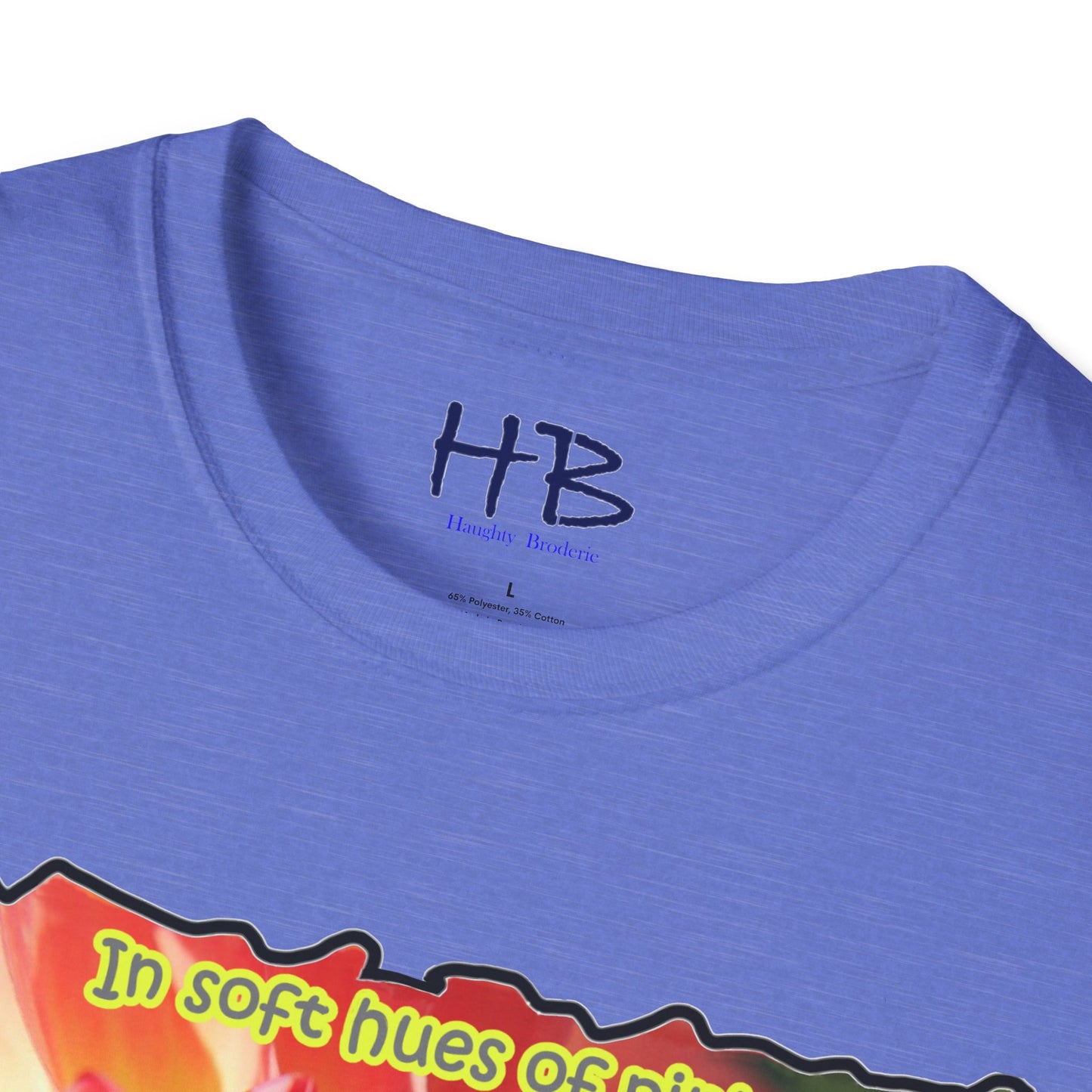 Experience the gentle allure as a pink flower gracefully reveals its exquisite beauty in soft shades of pink