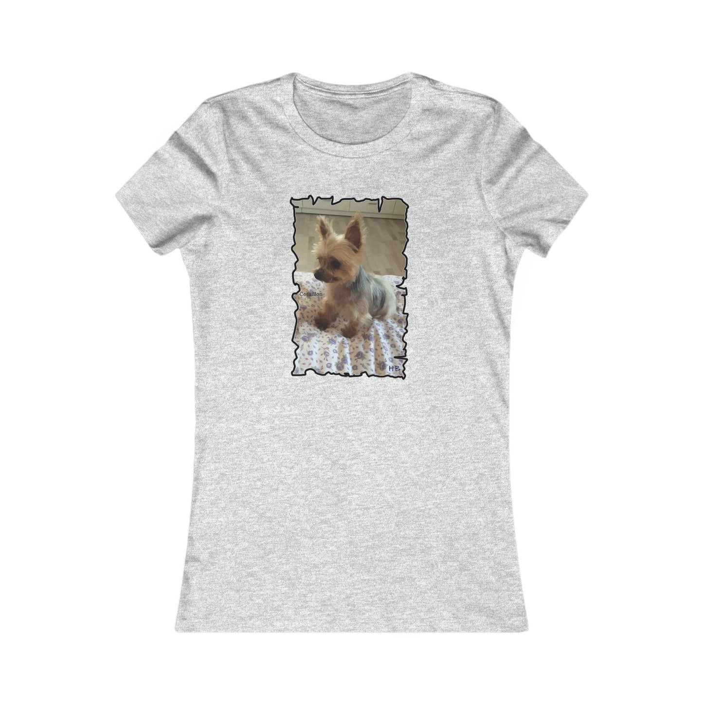 Corail the Yorkshire Toy little baby (Women - Premium Cotton Tee)