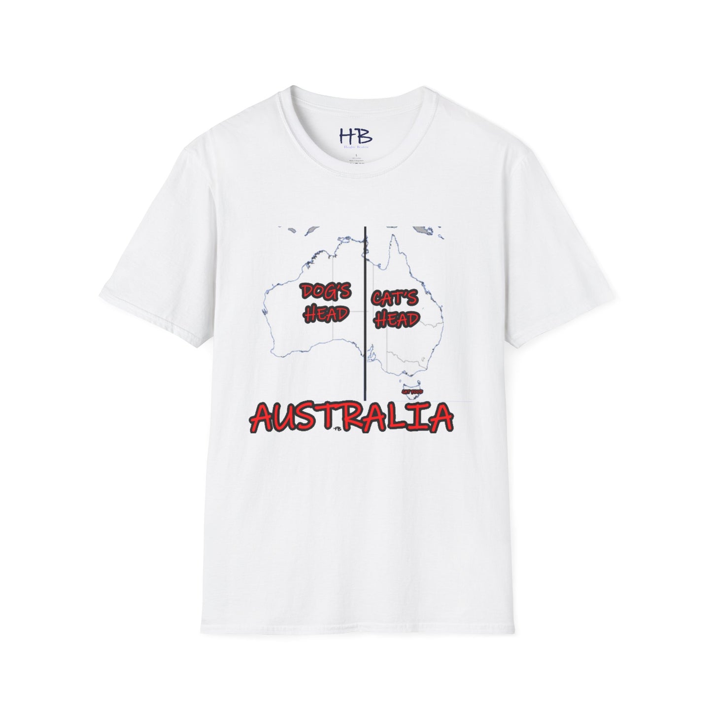 Australia's Laughable Landscapes Whimsical Map; A Map with a Meow-smerization Purrrpose using Animal Impersonation