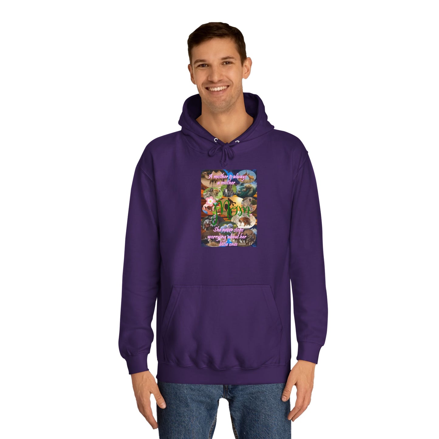 A mother is always a mother (Hoodie - Cozy and Durable)