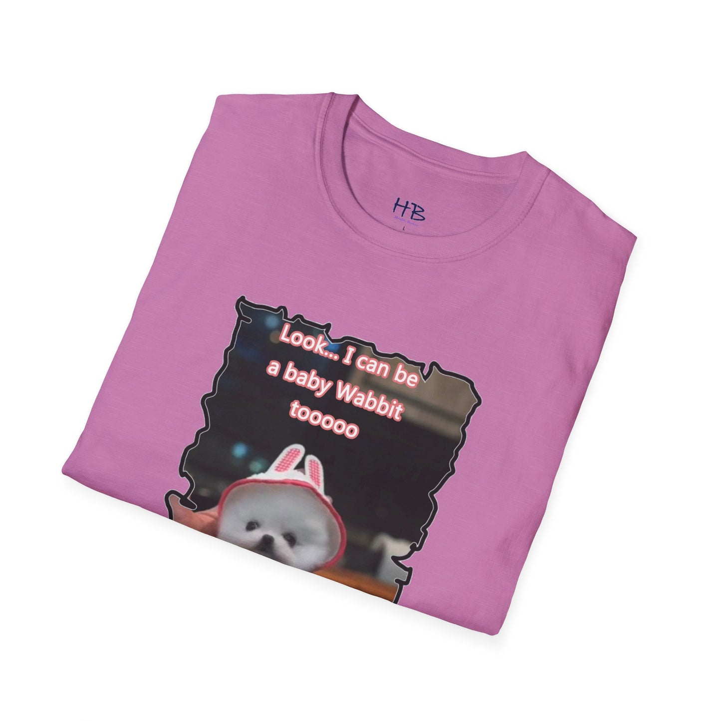 Bichon Maltese puppy dressed in a cute rabbit costume