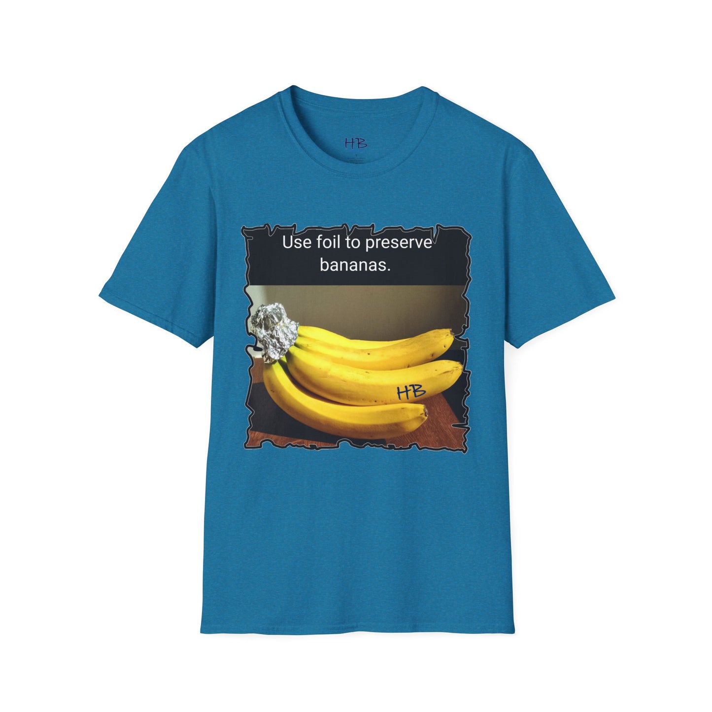 Use foil to preserve a banana