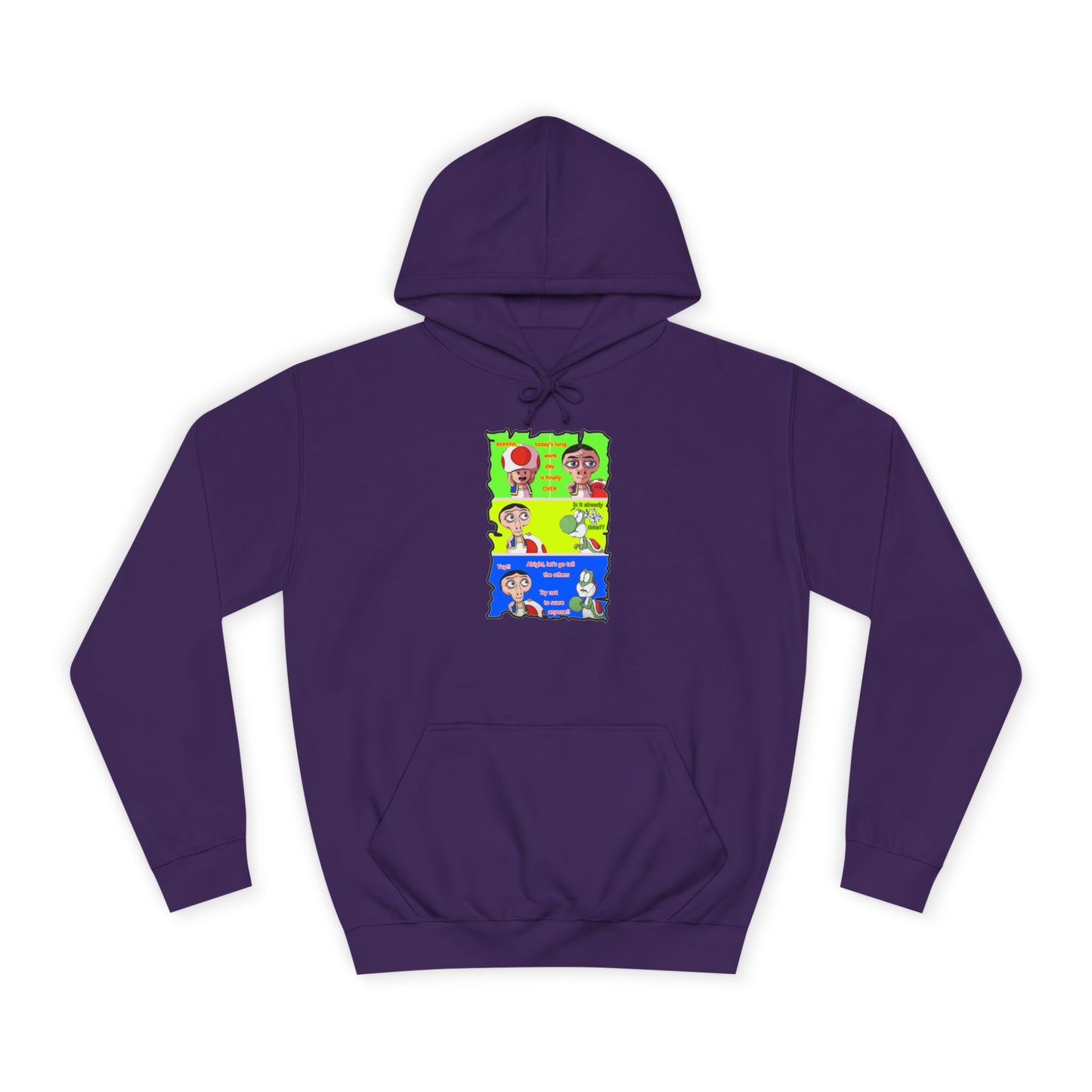 Get Yours Now -- Everyone's favorite childhood characters Toad & Yogi never seen before (Hoodie - Cozy and Durable)