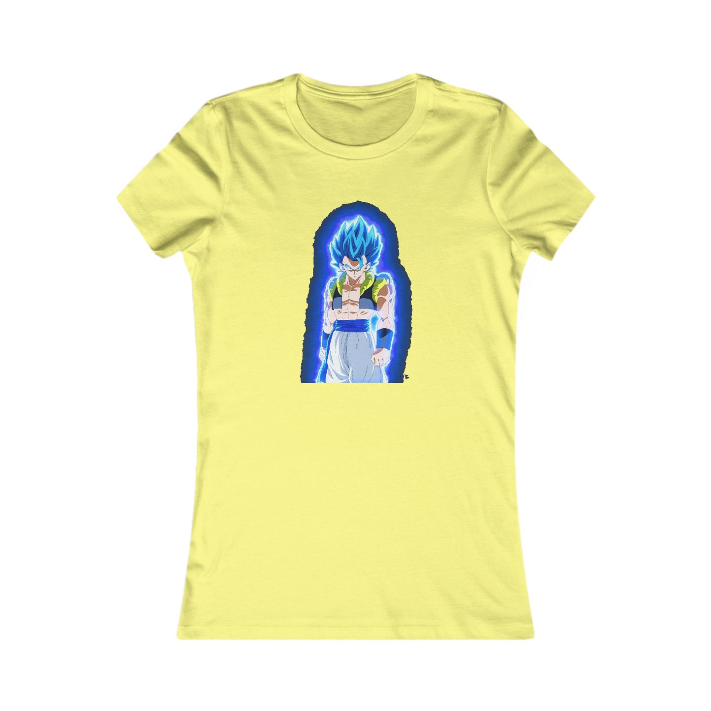 Superhero in Blue in max level (Women - Premium Cotton Tee)
