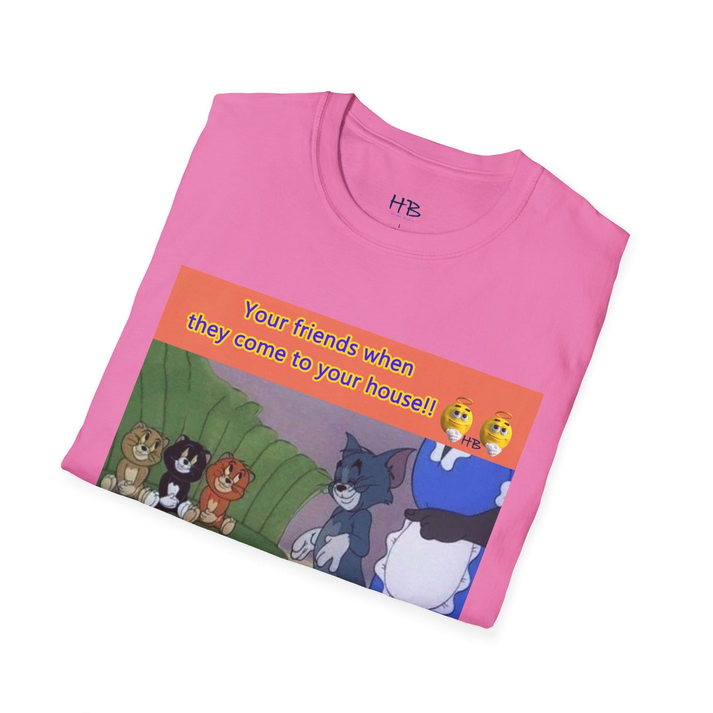 Tom and his innocent looking little friends in front of Mammy