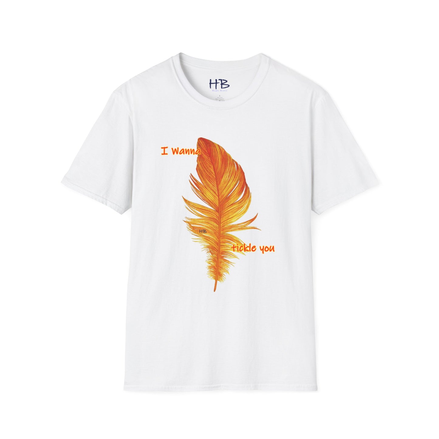 Tickle My Fancy with Orange Enthusiasm; Radiate Positivity with a Splash of Laughter and Spread Smiles Bright and Boldly