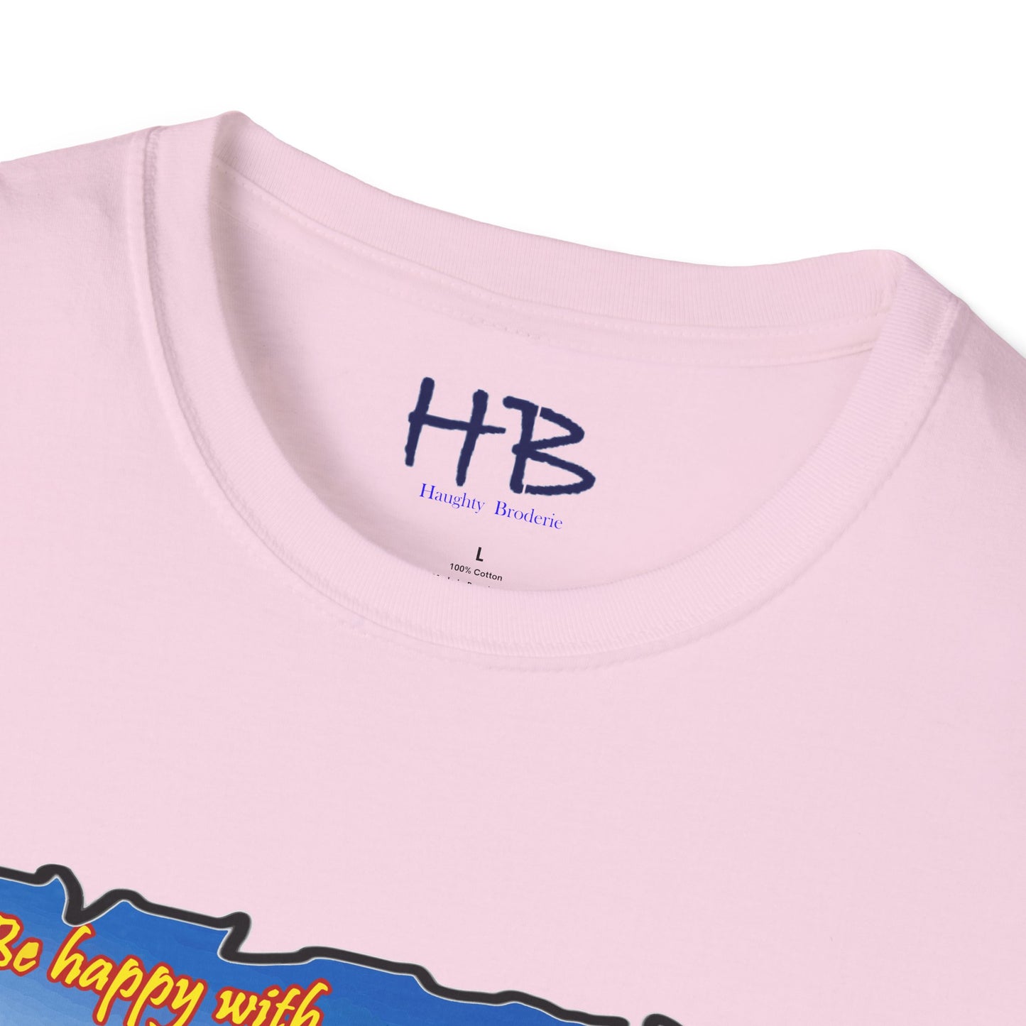 Be happy with what you have while working for what you want