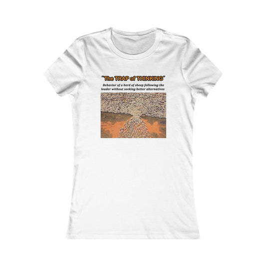 Thought-Provoking Independent Thinker (Women - Premium Cotton Tee)