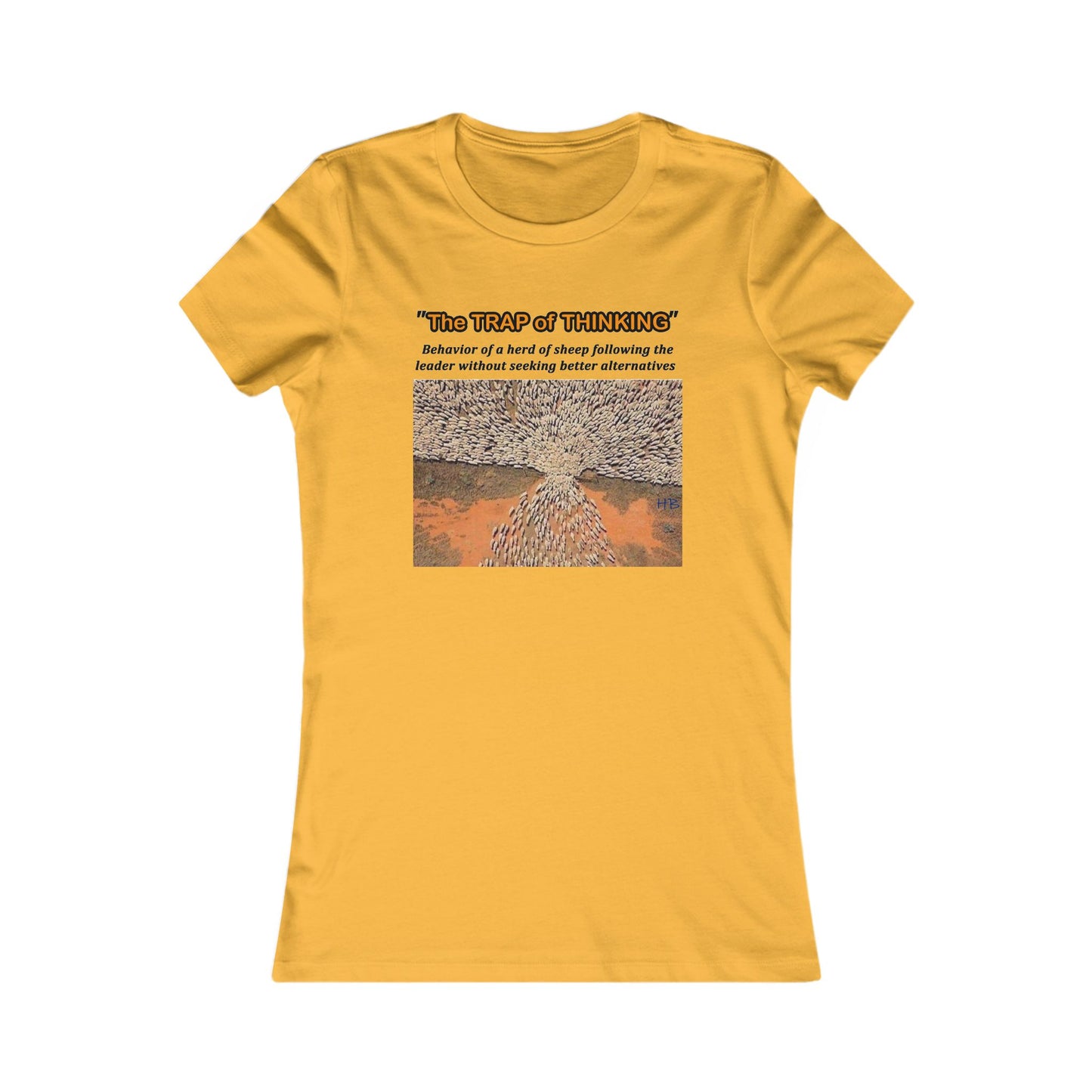 Thought-Provoking Independent Thinker (Women - Premium Cotton Tee)