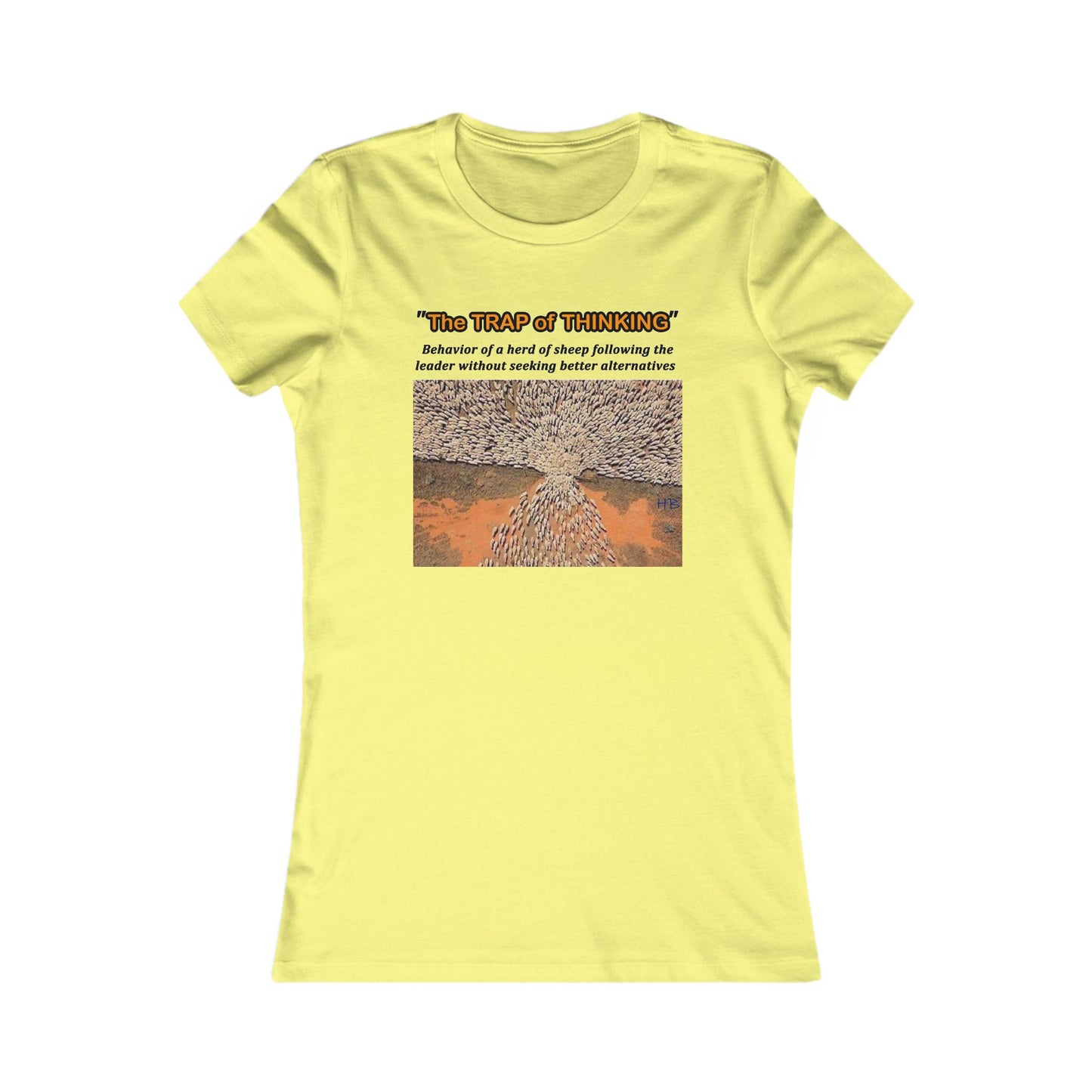 Thought-Provoking Independent Thinker (Women - Premium Cotton Tee)