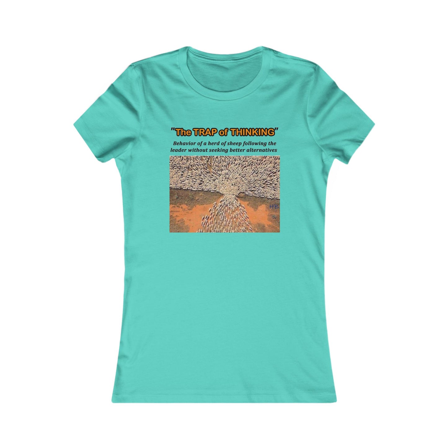 Thought-Provoking Independent Thinker (Women - Premium Cotton Tee)